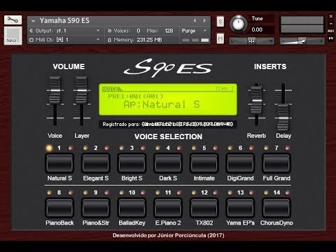 yamaha s90 es