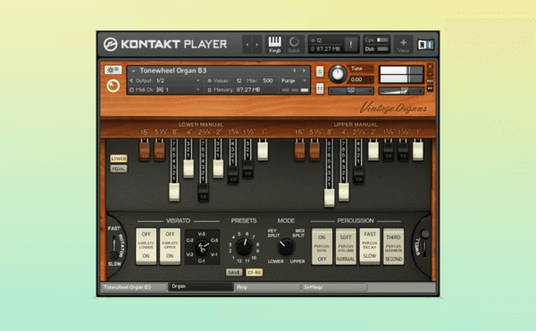 vintage organ