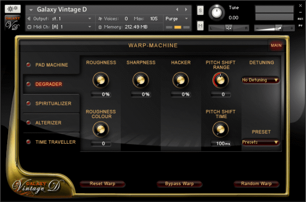 galaxy vintage d